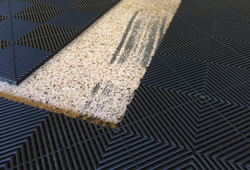Epoxy and Paint Cover Up Garage Flooring Ideas